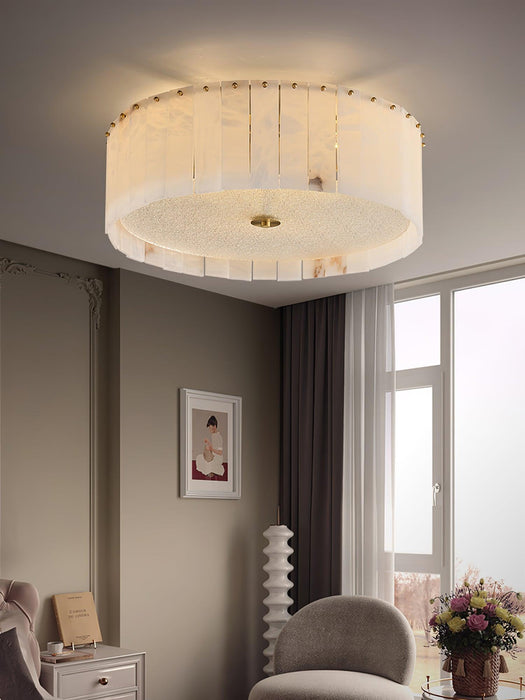 Elysian Alabaster Ceiling Lamp - Simprolos