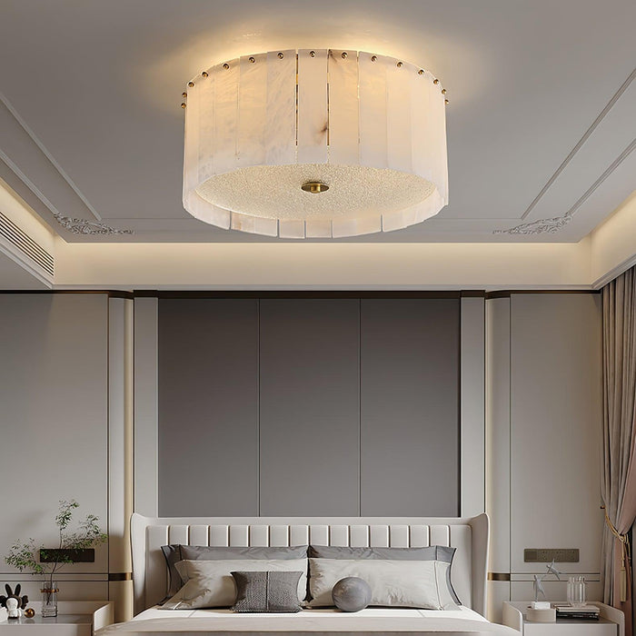 Elysian Alabaster Ceiling Lamp - Simprolos