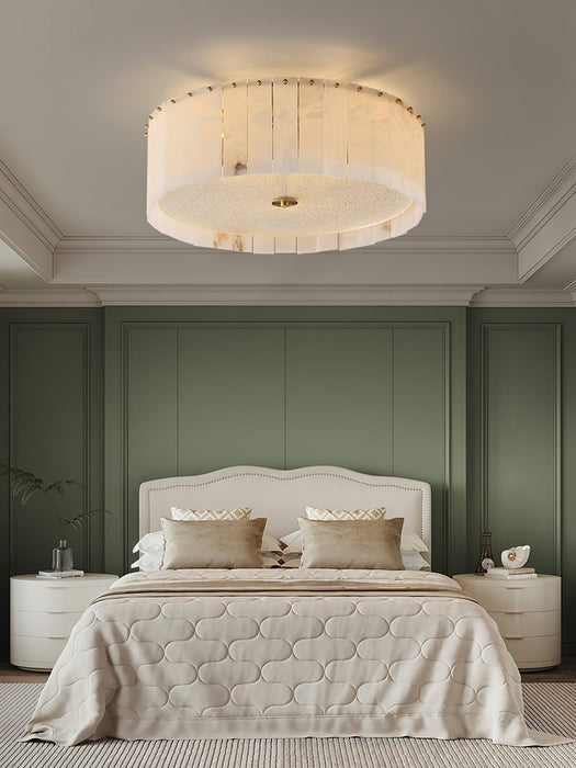 Elysian Alabaster Ceiling Lamp - Simprolos