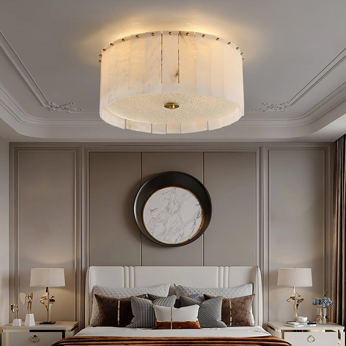 Elysian Alabaster Ceiling Lamp - Simprolos