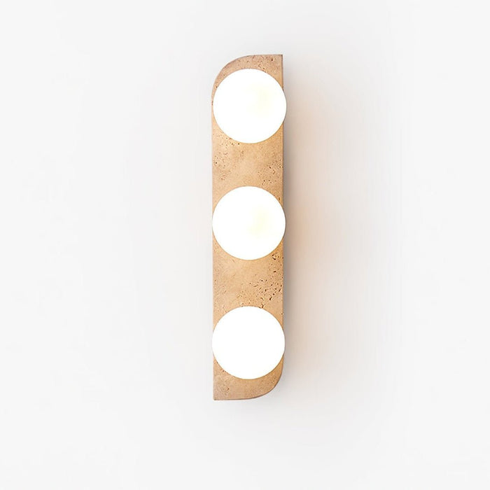 Elysian Travertine Wall Light - Simprolos