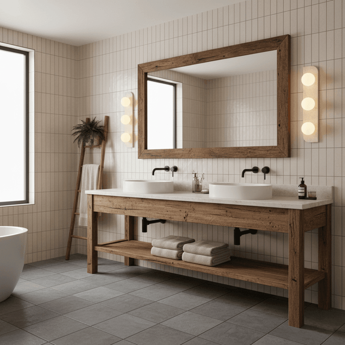 Elysian Travertine Wall Light - Simprolos
