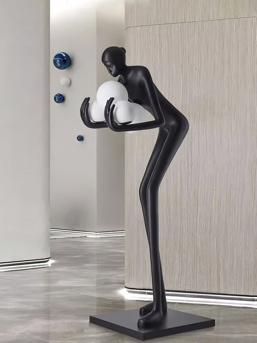 Embrace of Light Sculpture Floor Lamp - Simprolos