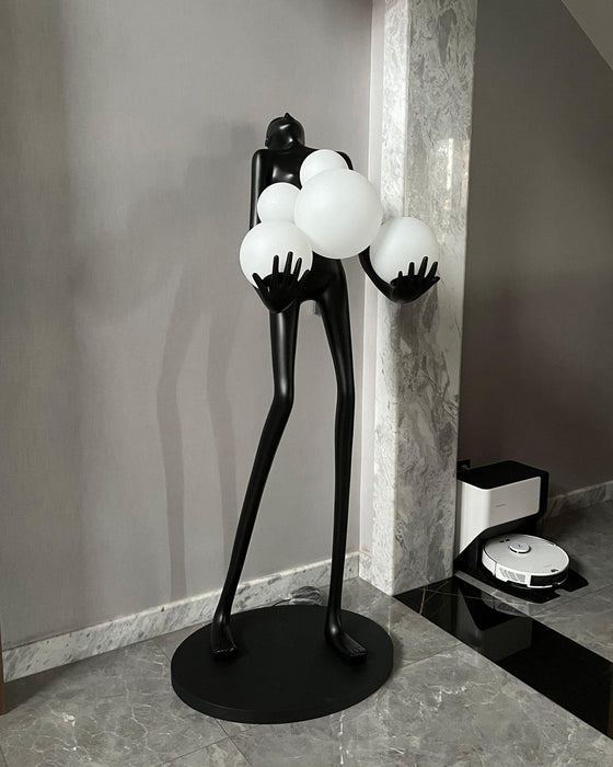 Embrace Sculpture Floor Lamp - Simprolos