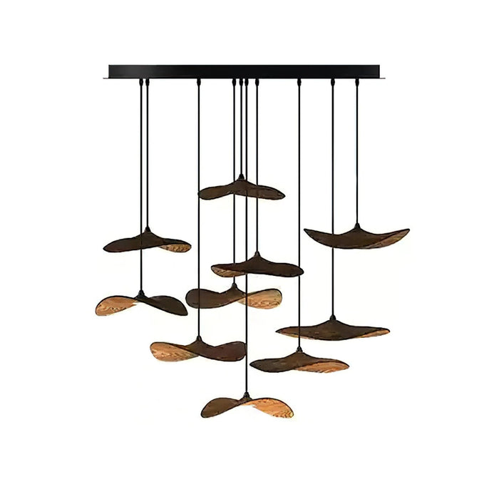Empty Leaf Chandelier - Simprolos