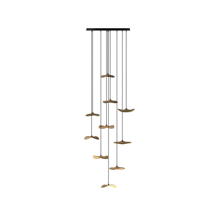 Empty Leaf Chandelier - Simprolos