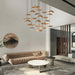 Empty Leaf Chandelier - Simprolos