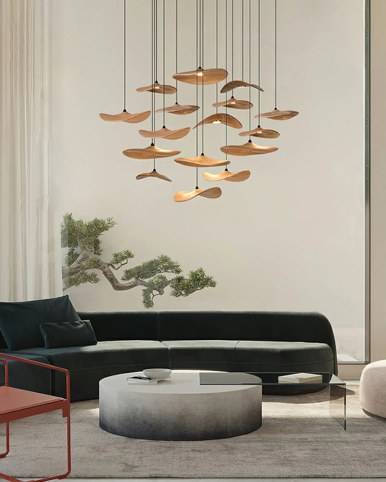 Empty Leaf Chandelier - Simprolos