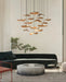 Empty Leaf Chandelier - Simprolos