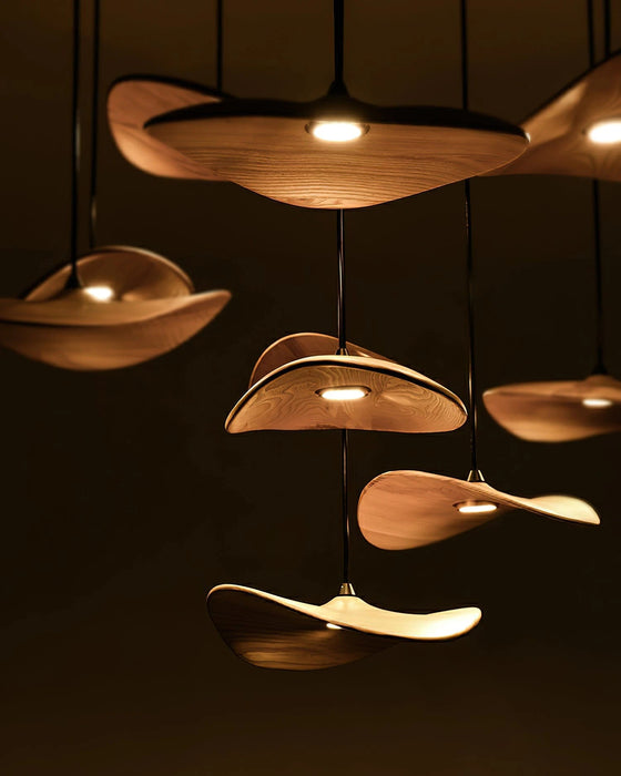 Empty Leaf Chandelier - Simprolos