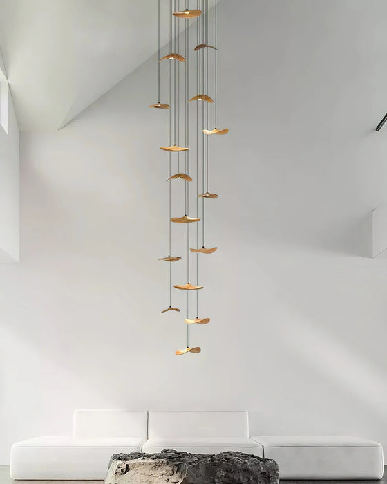Empty Leaf Chandelier - Simprolos