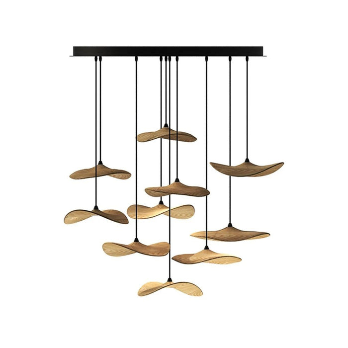 Empty Leaf Chandelier - Simprolos