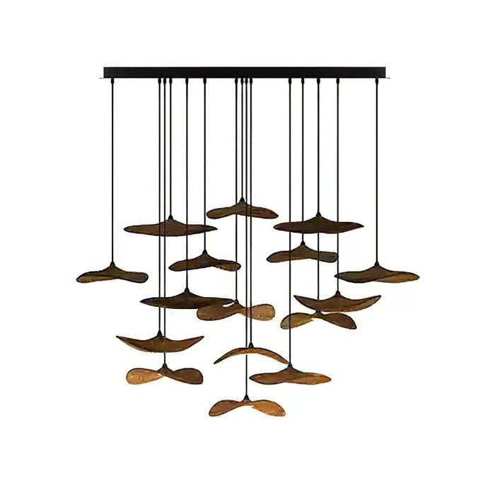 Empty Leaf Chandelier - Simprolos