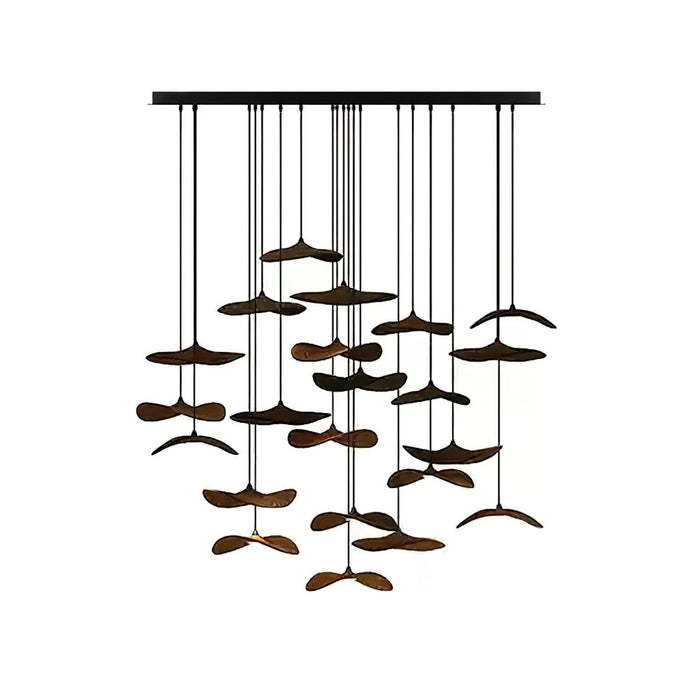Empty Leaf Chandelier - Simprolos