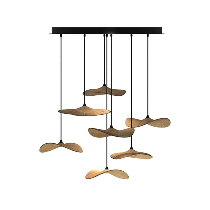 Empty Leaf Chandelier - Simprolos