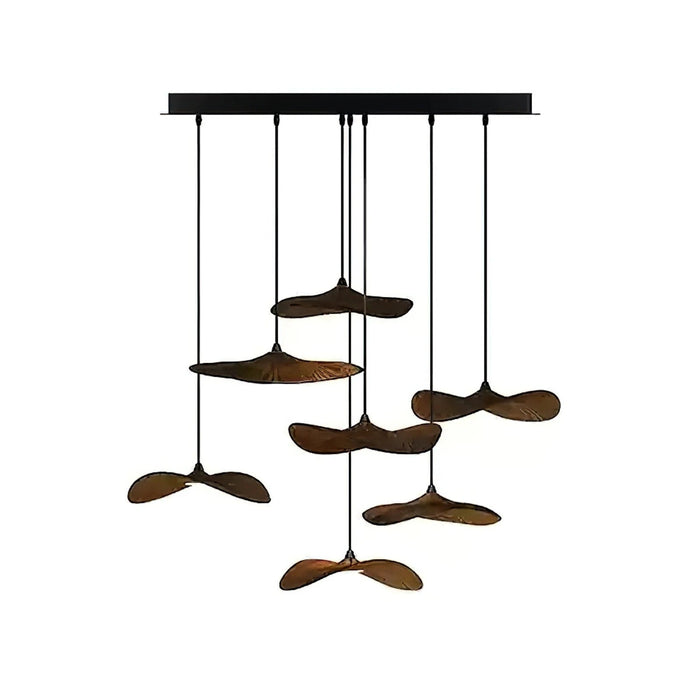 Empty Leaf Chandelier - Simprolos