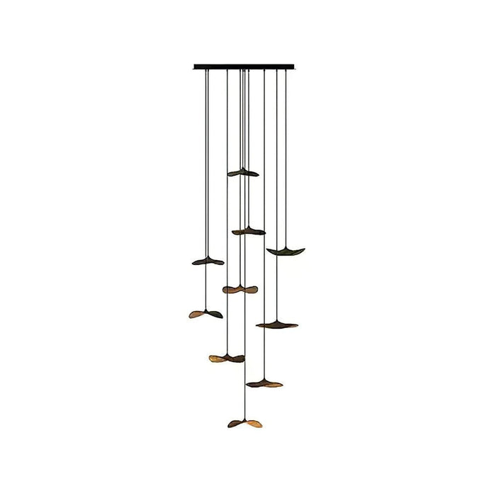 Empty Leaf Chandelier - Simprolos