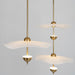 Envolee Double Biscuit Pendant Light - Simprolos