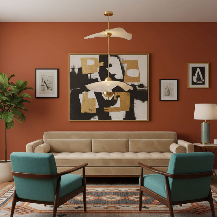 Envolee Double Biscuit Pendant Light - Simprolos