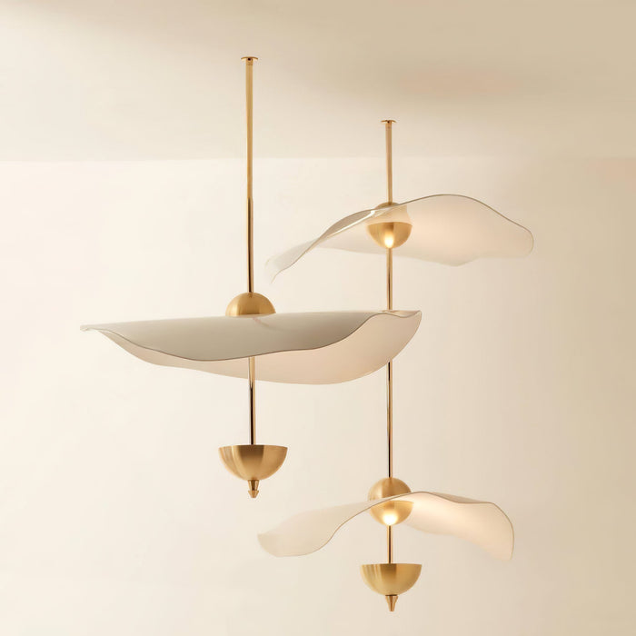Envolee Double Biscuit Pendant Light - Simprolos