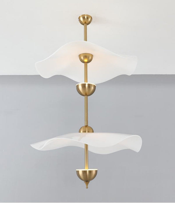 Envolee Double Biscuit Pendant Light - Simprolos