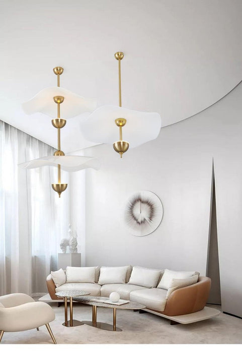 Envolee Double Biscuit Pendant Light - Simprolos