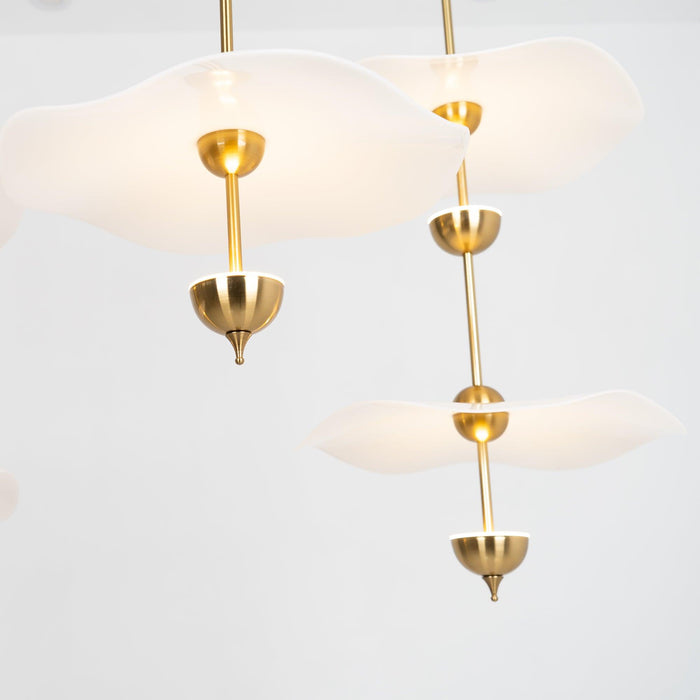Envolee Double Biscuit Pendant Light - Simprolos
