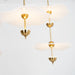 Envolee Double Biscuit Pendant Light - Simprolos
