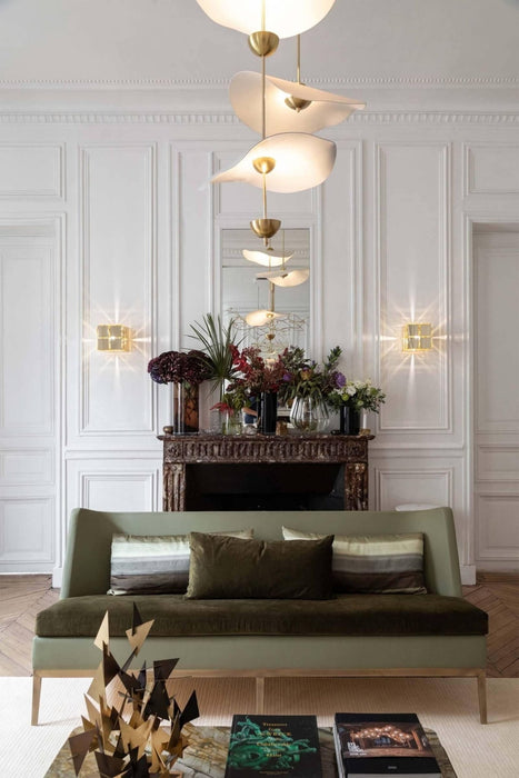 Envolee Double Biscuit Pendant Light - Simprolos
