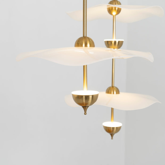 Envolee Double Biscuit Pendant Light - Simprolos