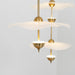 Envolee Double Biscuit Pendant Light - Simprolos