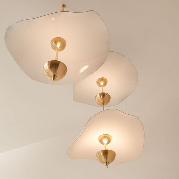 Envolee Double Biscuit Pendant Light - Simprolos
