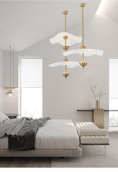 Envolee Double Biscuit Pendant Light - Simprolos