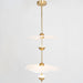 Envolee Double Biscuit Pendant Light - Simprolos