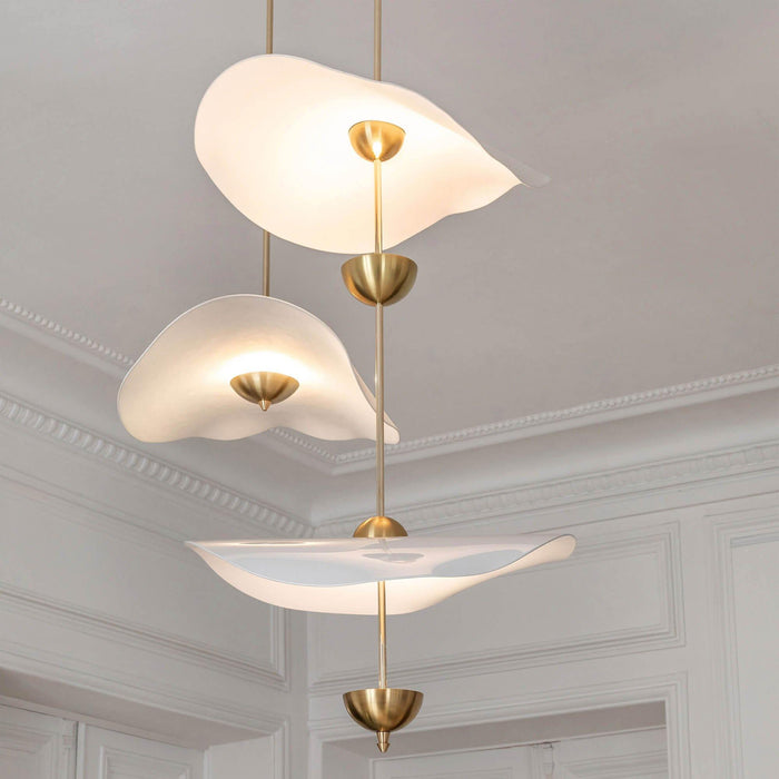Envolee Double Biscuit Pendant Light - Simprolos