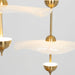 Envolee Double Biscuit Pendant Light - Simprolos