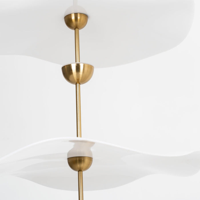 Envolee Double Biscuit Pendant Light - Simprolos