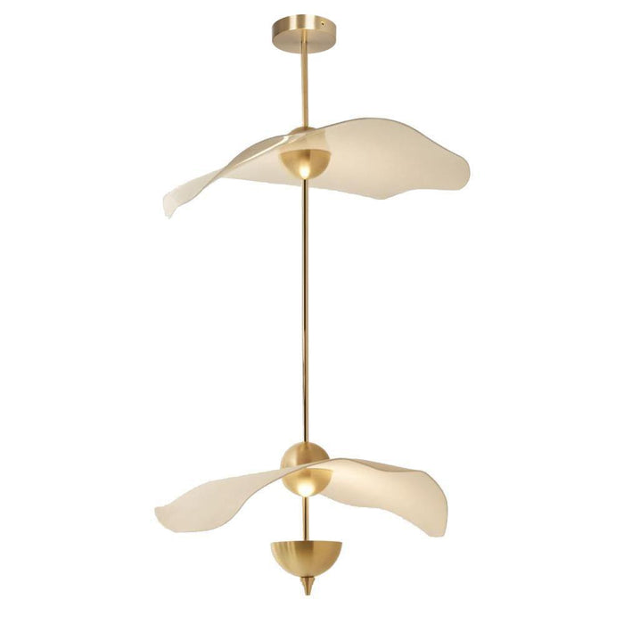 Envolee Double Biscuit Pendant Light - Simprolos