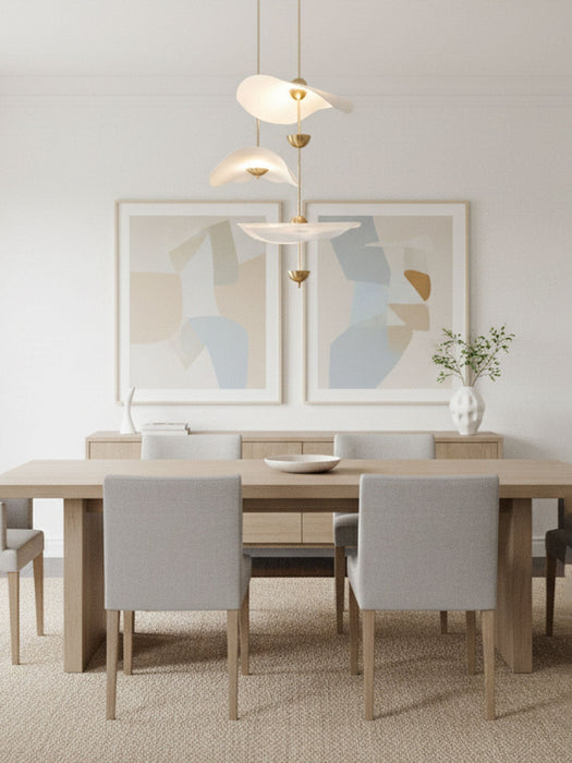 Envolee Double Biscuit Pendant Light - Simprolos