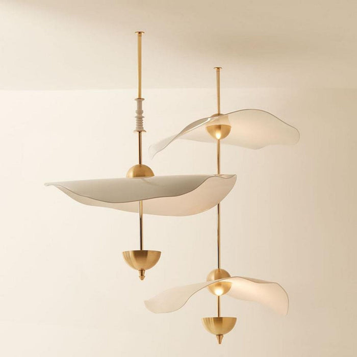 Envolee Double Biscuit Pendant Light - Simprolos