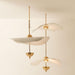 Envolee Double Biscuit Pendant Light - Simprolos