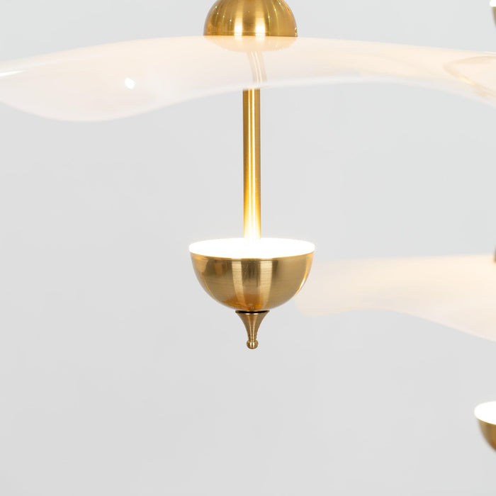 Envolee Double Biscuit Pendant Light - Simprolos