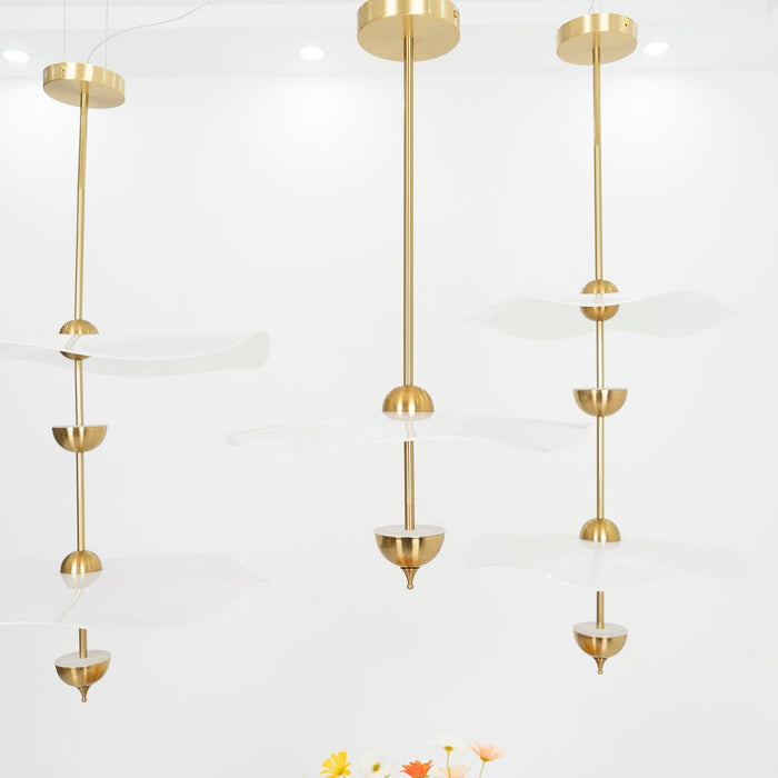 Envolee Double Biscuit Pendant Light - Simprolos