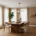 Envolee Double Biscuit Pendant Light - Simprolos