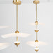 Envolee Double Biscuit Pendant Light - Simprolos