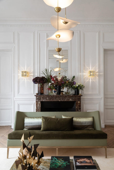 Envolee Double Biscuit Pendant Light - Simprolos
