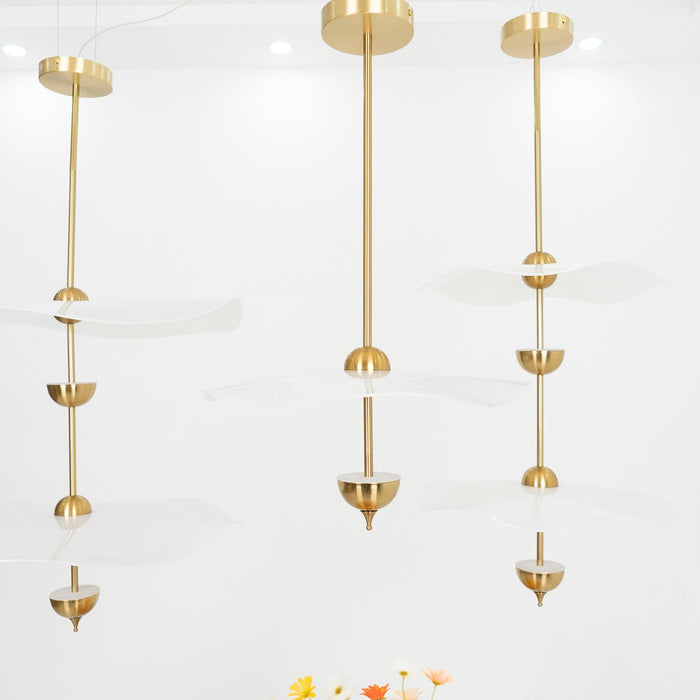 Envolee Double Biscuit Pendant Light - Simprolos
