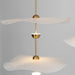 Envolee Double Biscuit Pendant Light - Simprolos