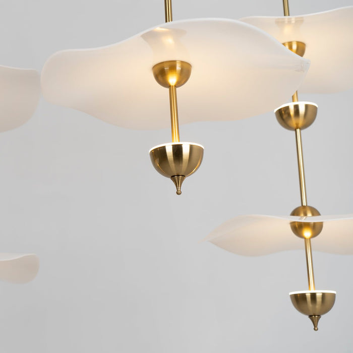 Envolee Double Biscuit Pendant Light - Simprolos