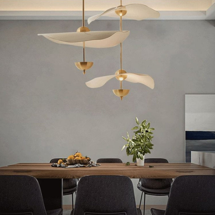 Envolee Double Biscuit Pendant Light - Simprolos